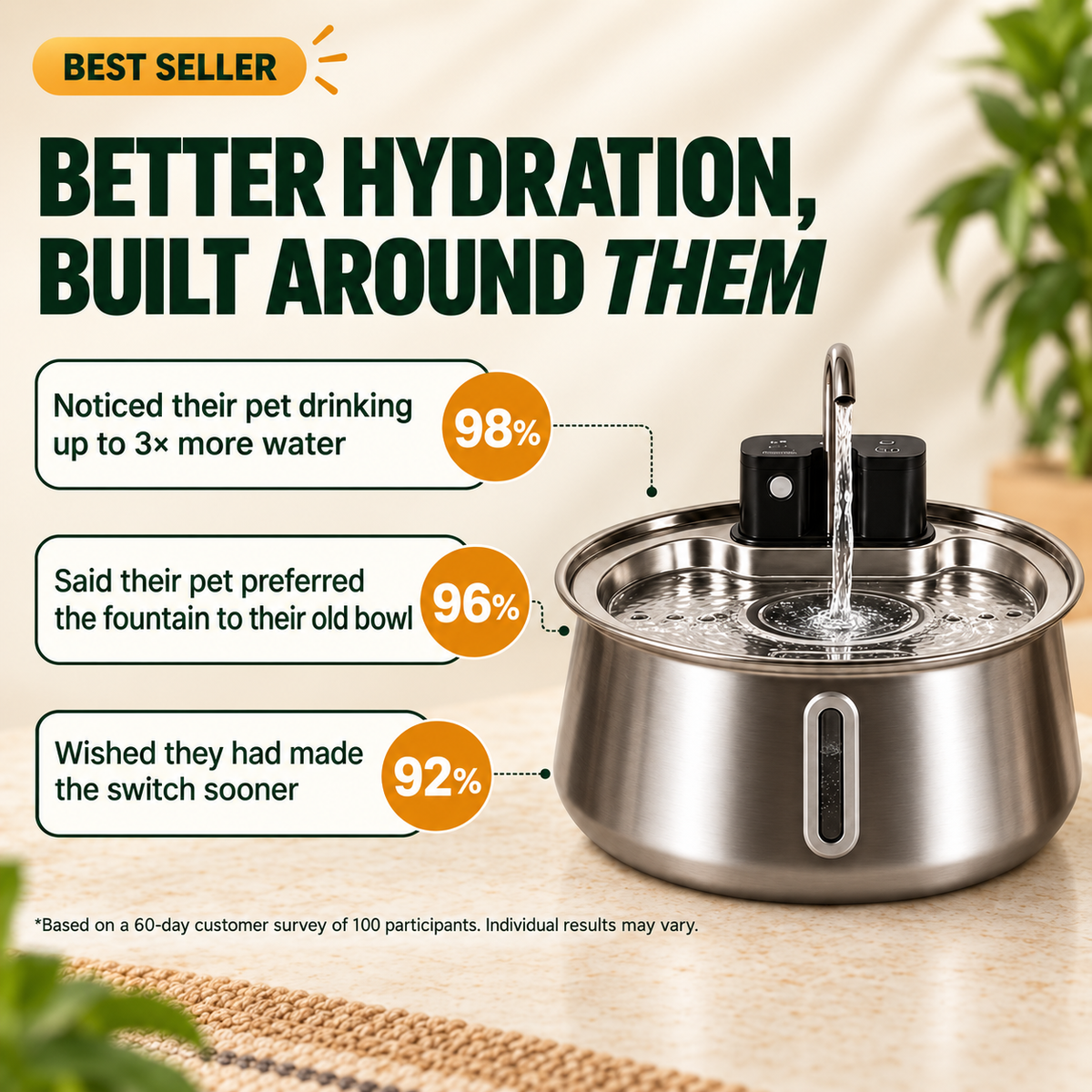 FurMily™ Pet Water Fountain